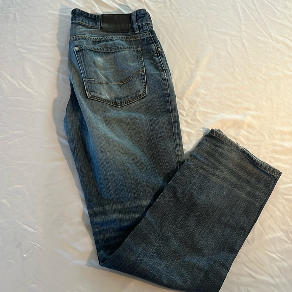 Men’s Bootlegger Distressed Jeans 34 x 36